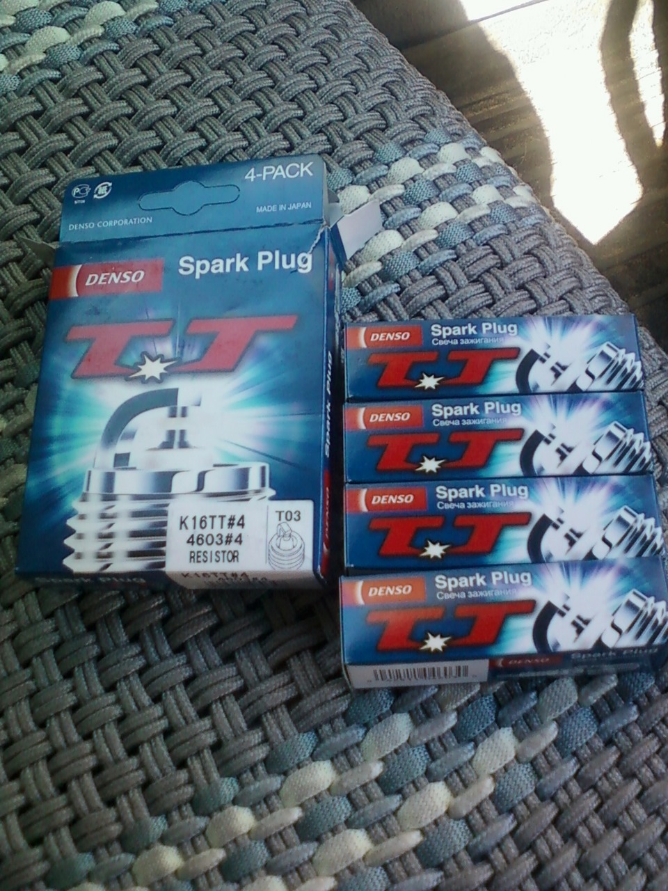 K16TT plugs.UPD свечи не очень понравились — Toyota Carina (7G), 1,8 л ...