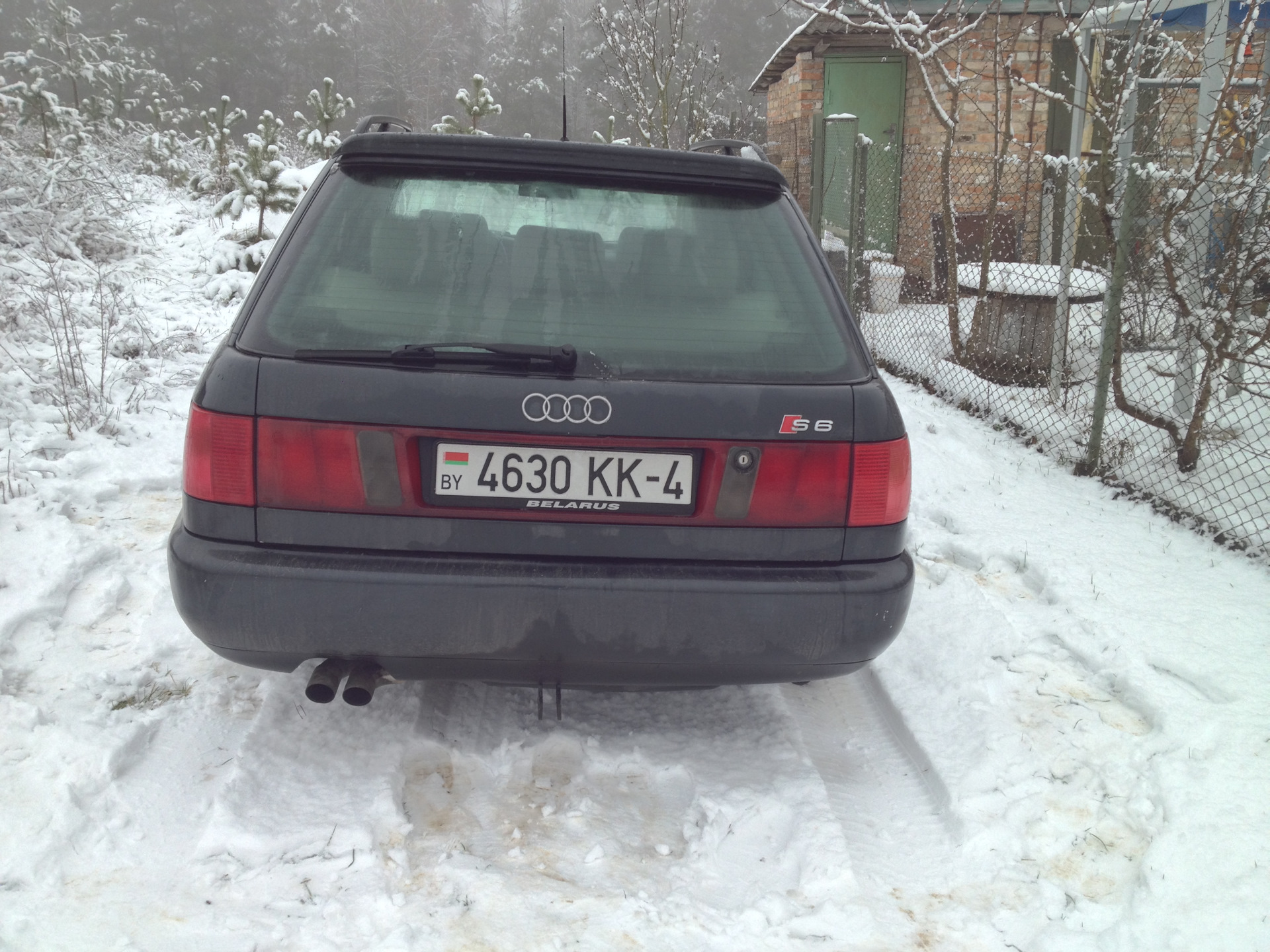 просто спойлер — Audi S6 (C4), 2,2 л, 1996 года | стайлинг | DRIVE2