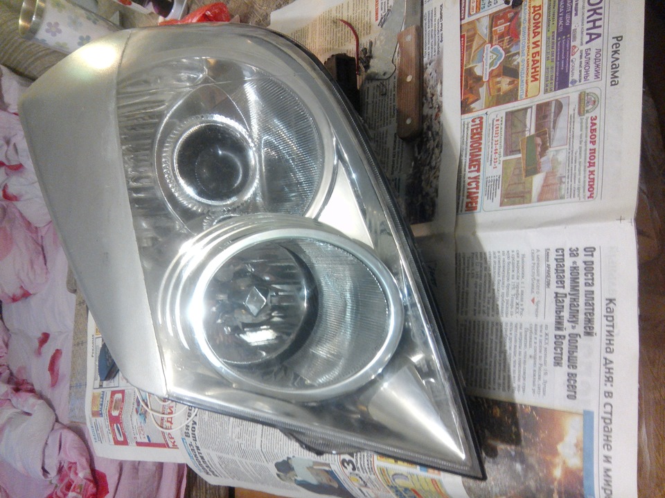 Замена линзы в блок-фаре — DRIVE2