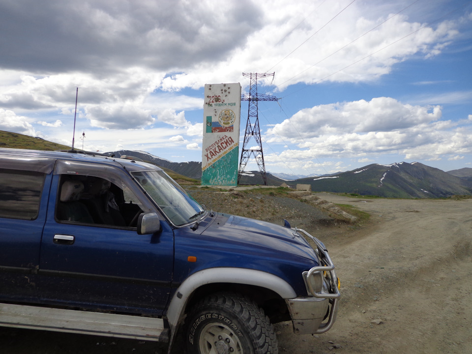 Фото в бортжурнале Toyota Hilux Surf (2G)