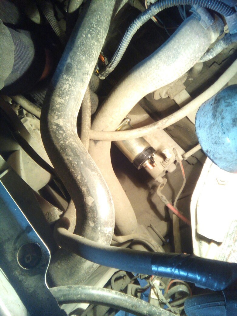 Замена реле стартера — Lada 21102, 1,5 л, 2004 года | своими руками ...