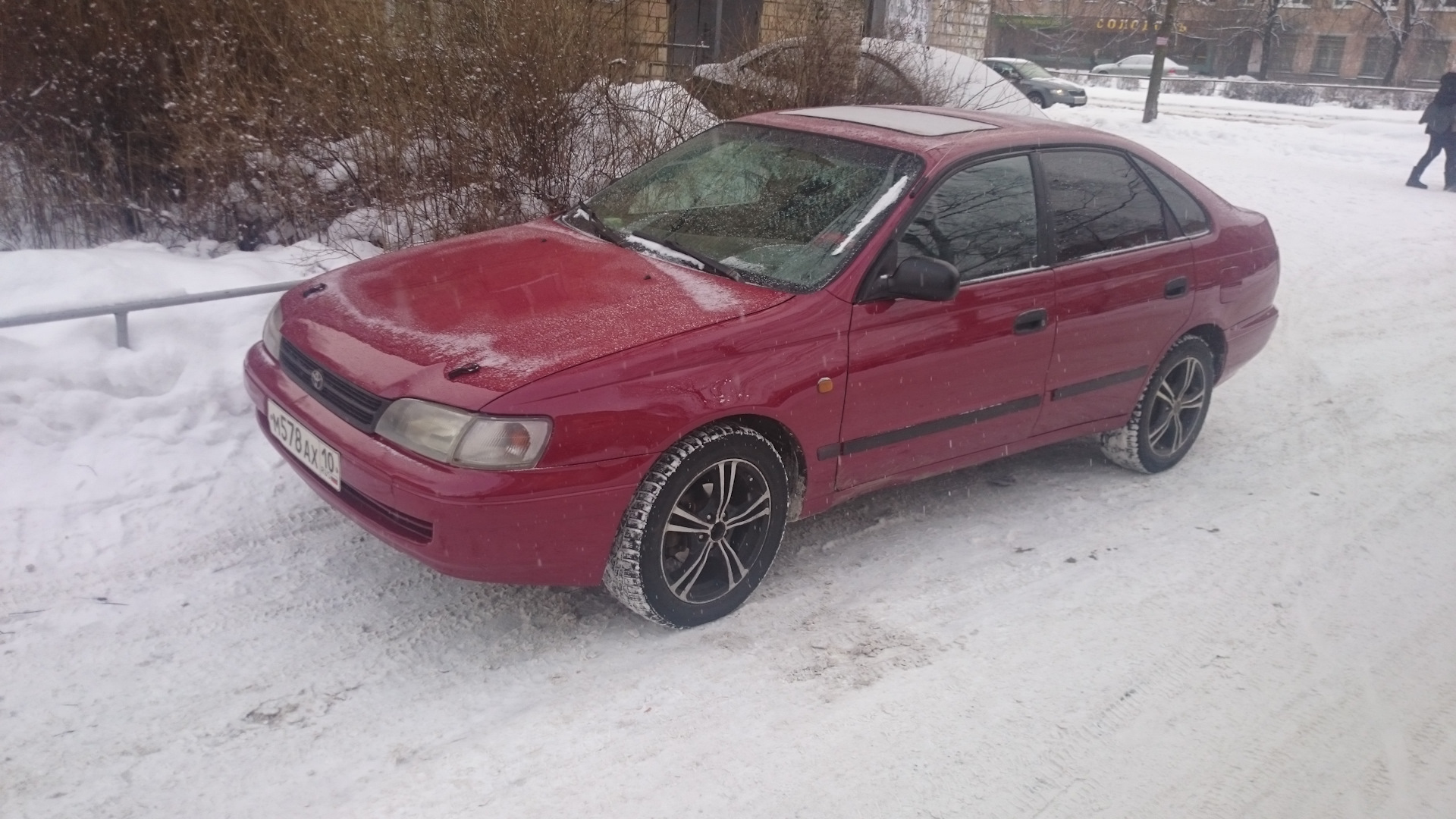 Сколько стоит бесплатно покрасить машину — Toyota Carina E, 1,6 л, 1992  года | своими руками | DRIVE2