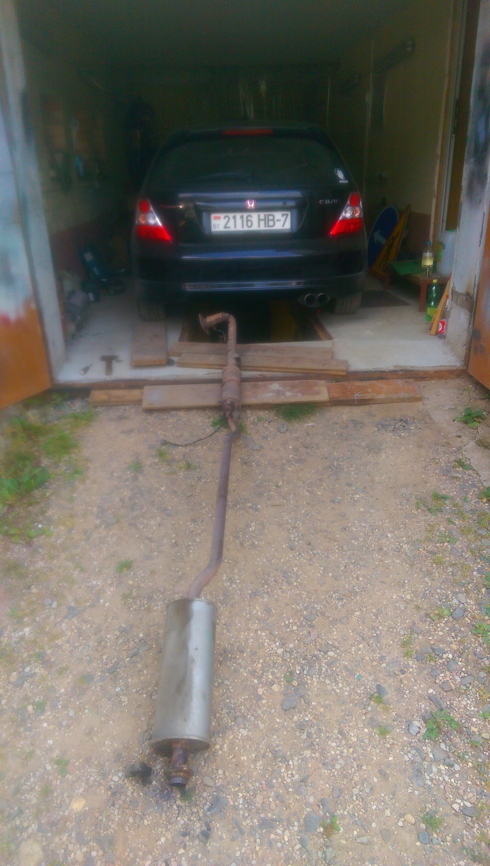 Каталитический конвертер-нейтрализатор vs λ-зонд — Honda Civic ...