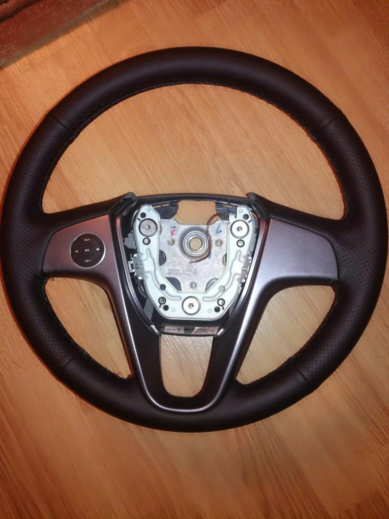 Першив руля в кожзам из Поднебесной — Hyundai Accent (2G), 1,5 л, 2004 ...