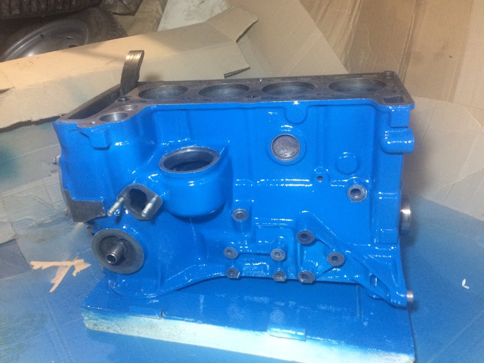 Ремонт ШПГ. Покраска блока двигателя. — Lada 21021, 1,2 л, 1982 года ...