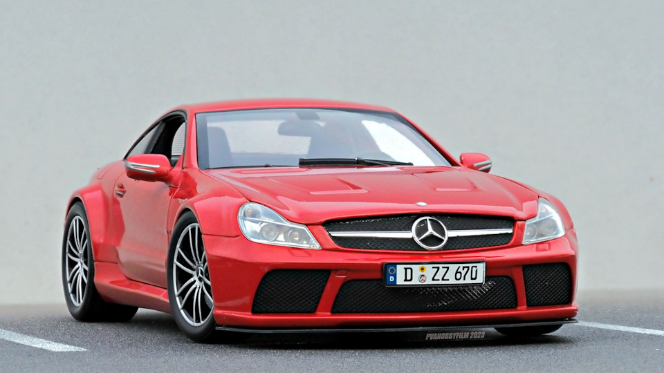 Mercedes-Benz SL65 AMG (R230 Facelift), 2009 (1/18