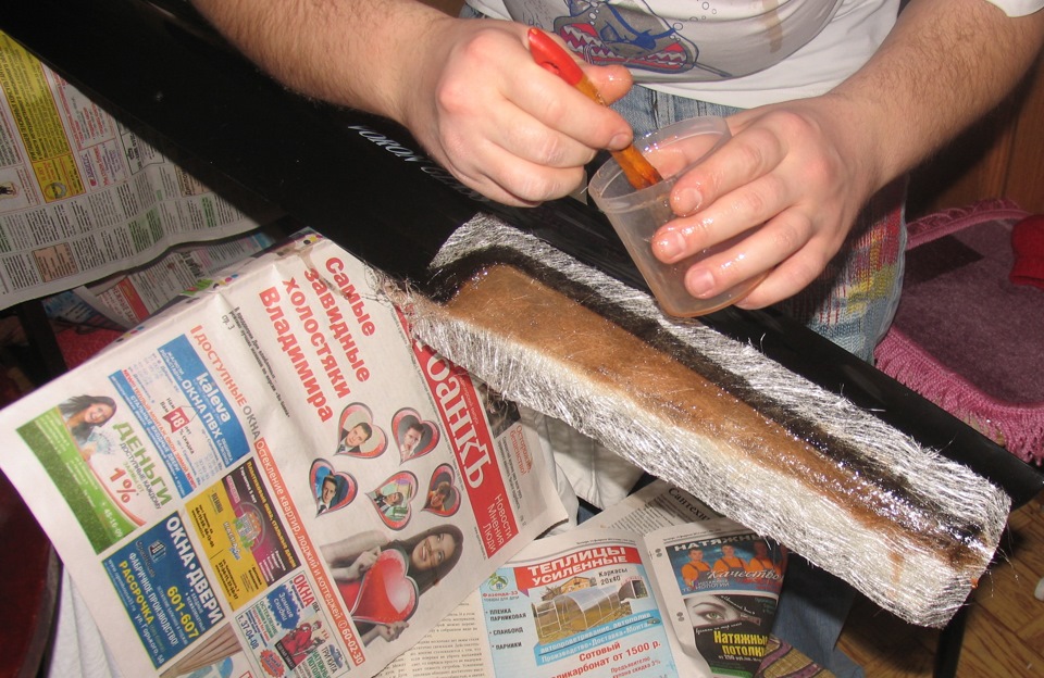 мухобойка бб (своими руками) — Lada 21099, 1,5 л, 1993 года | стайлинг ...