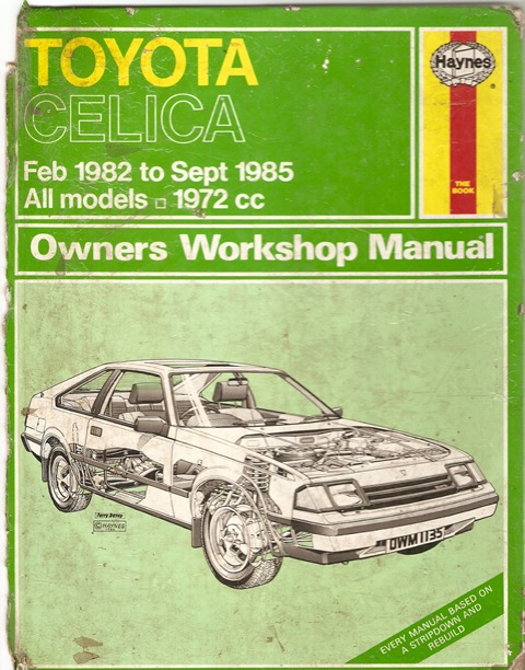 cut cook fry - Toyota Celica 24 l 1984