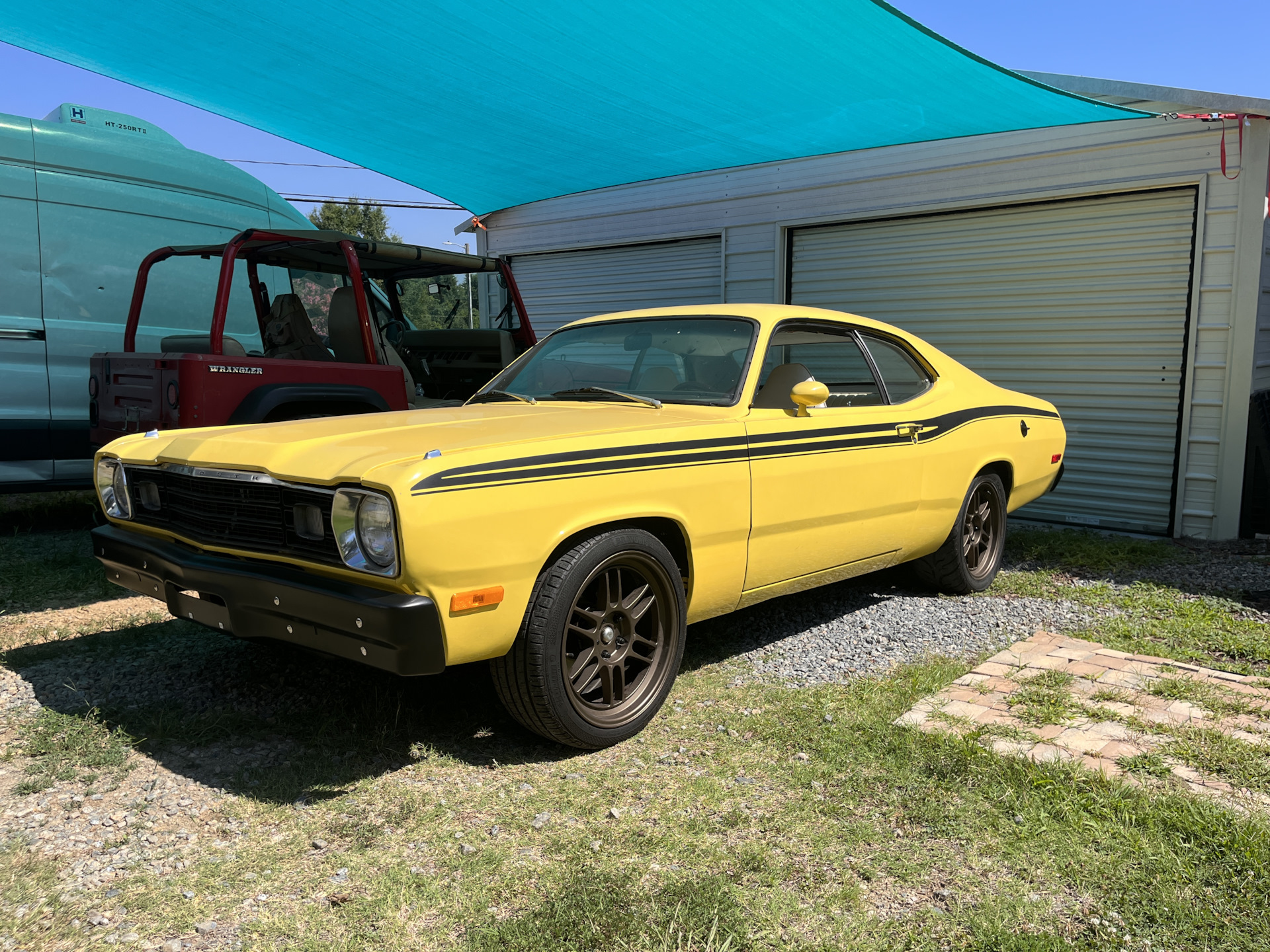 Первые впечатления и поломки — Plymouth Duster, 5,7 л, 1973 года |  эвакуация | DRIVE2