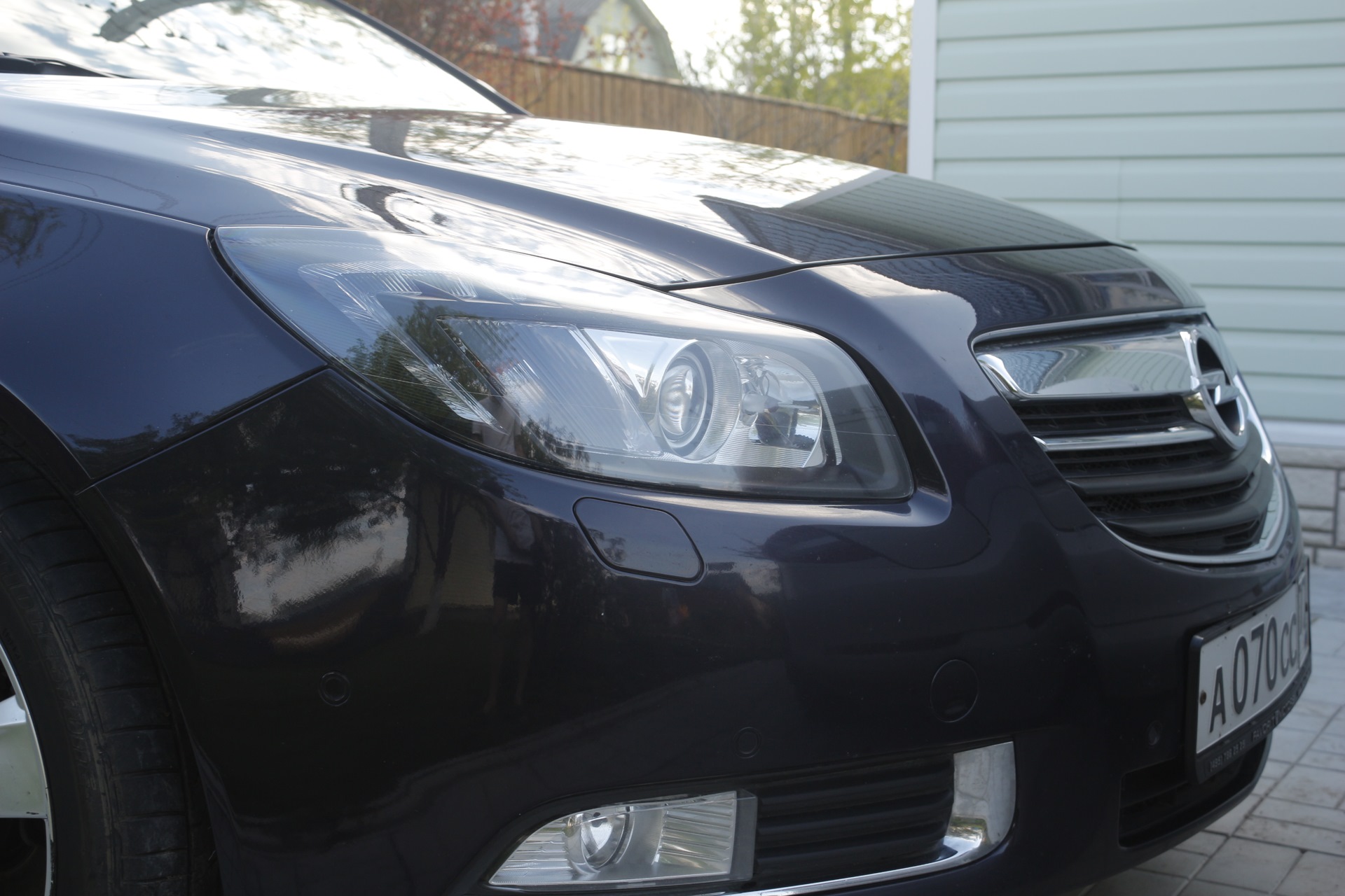 Как я красил фары — Opel Insignia (1G), 2 л, 2013 года | своими руками ...