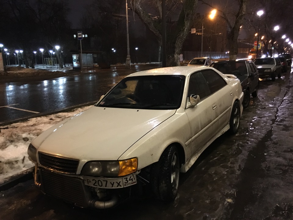 Мухобойник снят. — Toyota Chaser (100), 2,5 л, 1997 года | аксессуары ...