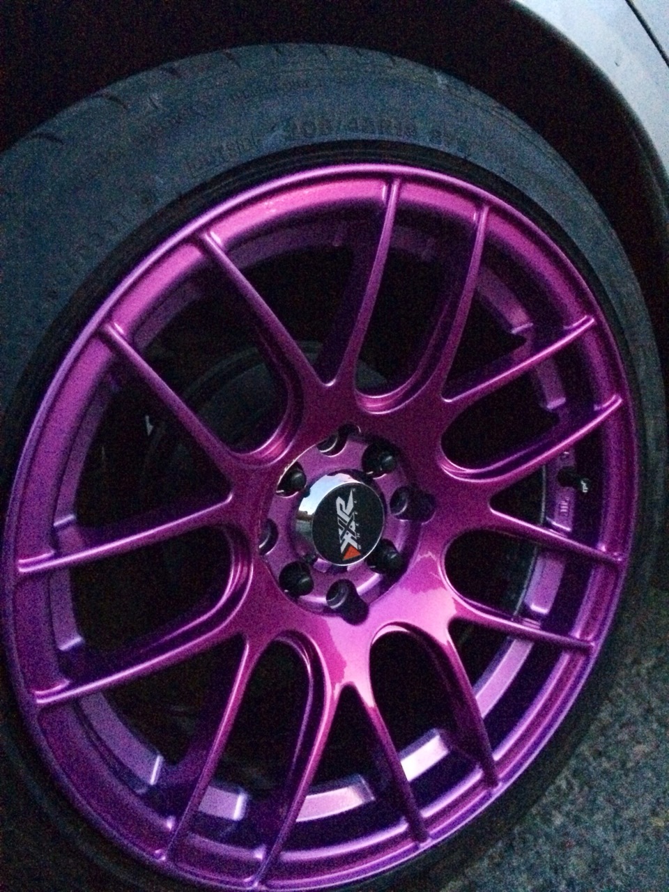 Порошковая краска фиолетовый Кэнди