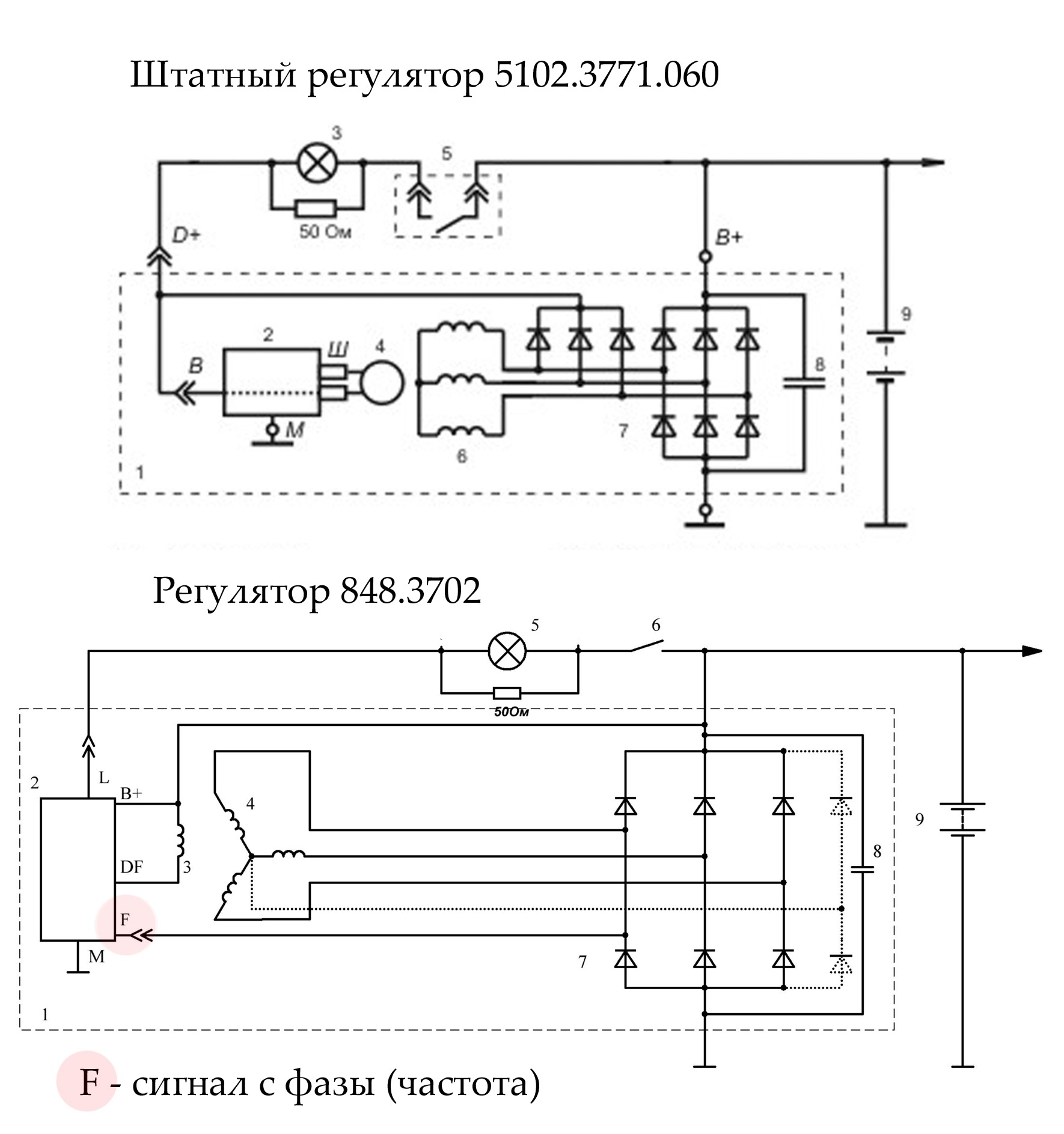 Схема подключения генератора на уаз патриот