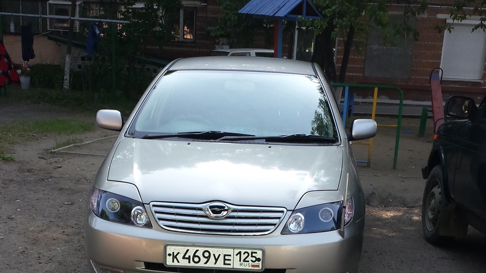 Toyota Corolla (120) 1.5 бензиновый 2003 | Золотой ЯПОШКА))) на DRIVE2