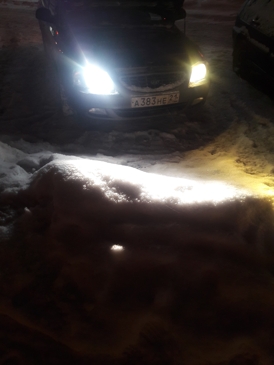 Свет фар — Hyundai Accent (2G), 1,5 л, 2004 года | своими руками | DRIVE2