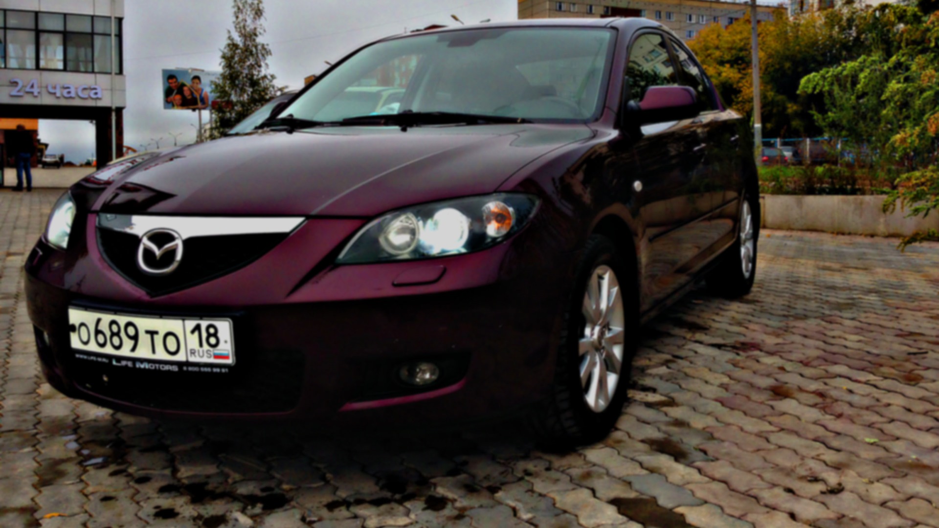 Mazda 3 (1G) BK 2.0 бензиновый 2006 | Crazy Cherry на DRIVE2