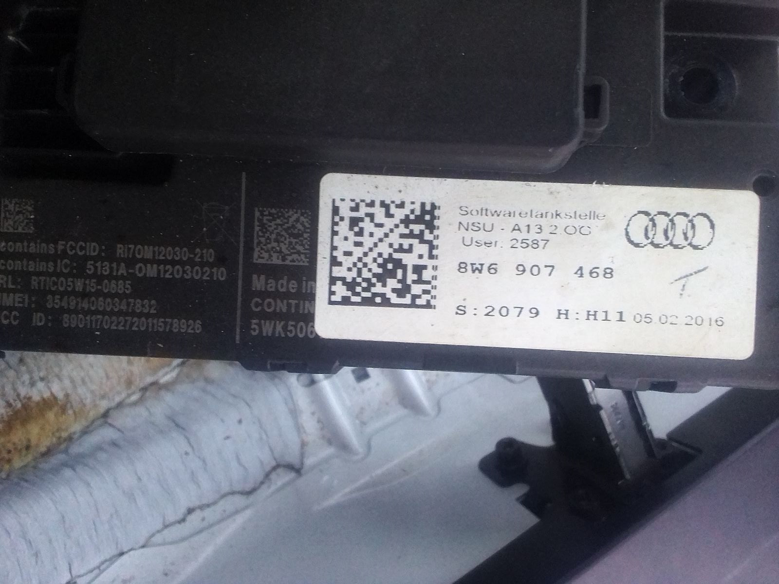 Срочно нужна помощь Гетвей ! — Audi A4 (B9), 2 л, 2016 года | запчасти ...