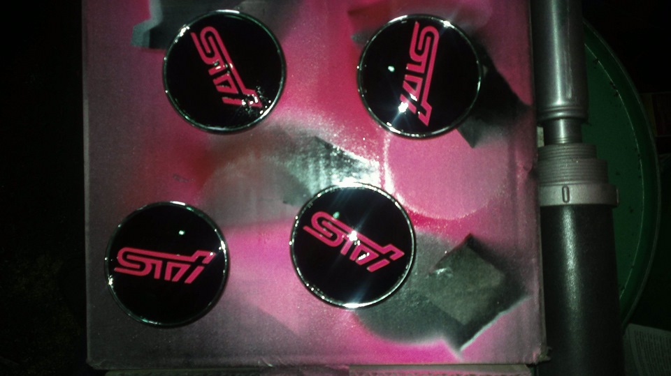 Крышечки=) — Subaru Forester (SF), 2,5 л, 1998 года | своими руками ...