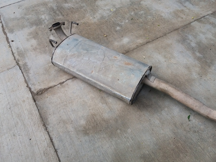 Восстановление глушителя. — DRIVE2