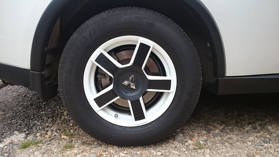 Диски — Mitsubishi Outlander (3G), 2 л, 2014 года | колёсные диски | DRIVE2