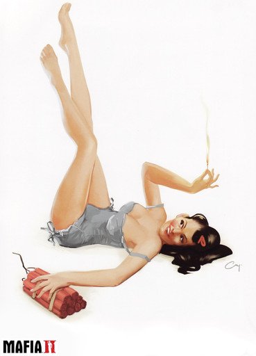 Mafia 2 All Pinups - YouTube