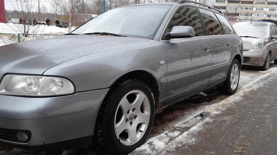 Исправление вмятин без покраски — Audi A4 Avant (B5), 2,4 л, 2000 года ...