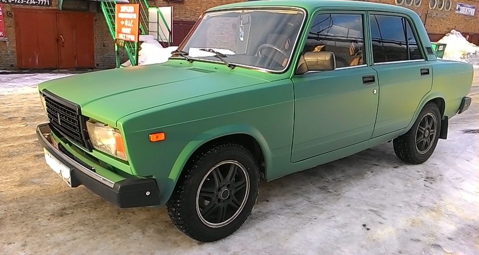 Ваз 2107 Plasti Dip Green Новосибирск — Сообщество «Жидкая Резина для ...