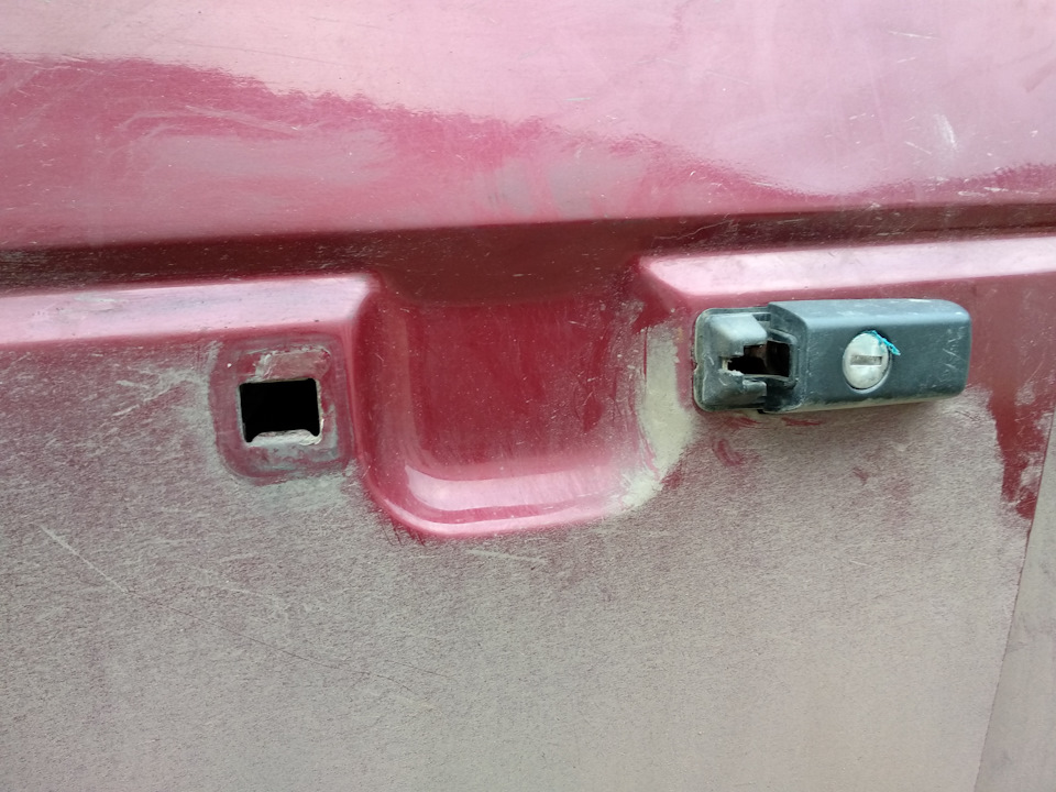 Ручка водительской двери — Volkswagen Passat Variant (B3), 1,8 л, 1989 ...