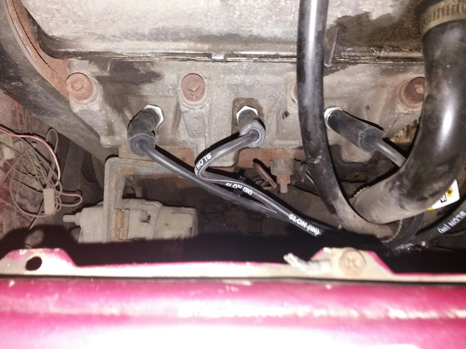 Замена высоковольтных проводов и прокладки клапанной крышки — Lada ...