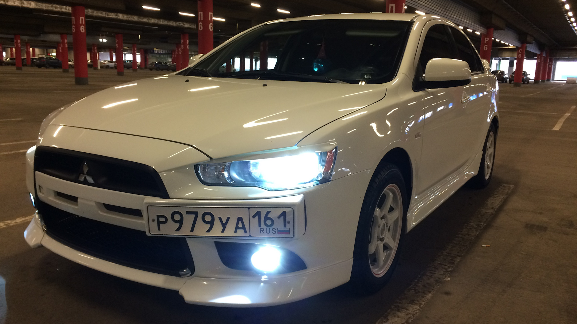 Mitsubishi Lancer X 1.6 бензиновый 2013 | Белая Акула на DRIVE2