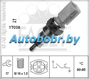 датчик включения вентилятора на mazda 323 c v ba 1997