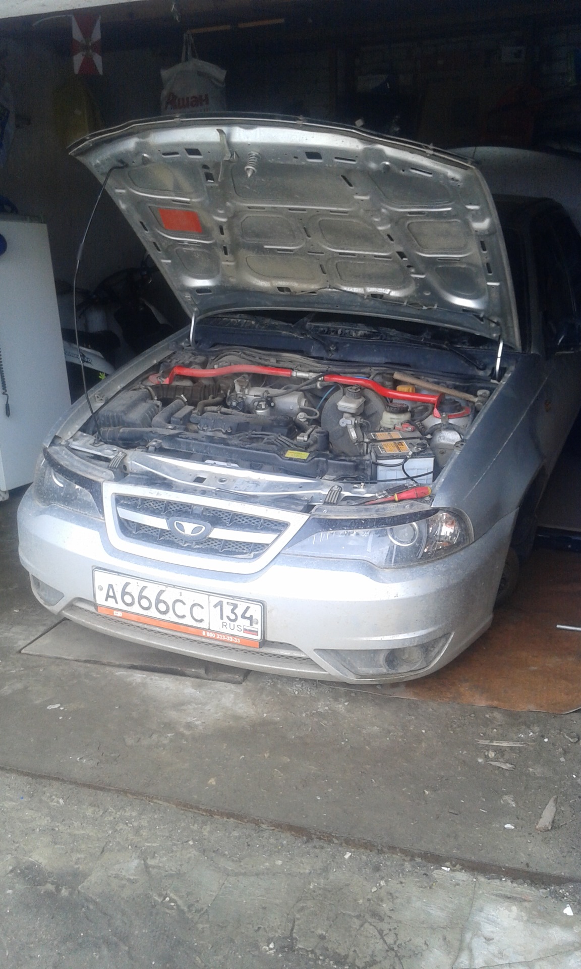Бак стеклоомывателя — Daewoo Nexia (N150), 1,5 л, 2011 года | своими ...