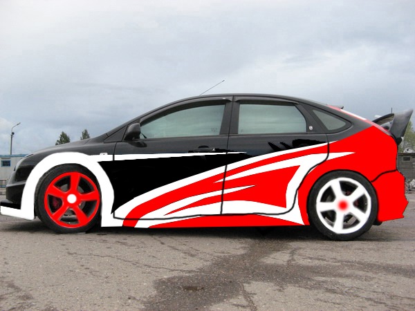 винильчик NEW ;) — Ford Focus Hatchback II, 1,8 л, 2011 года | стайлинг ...