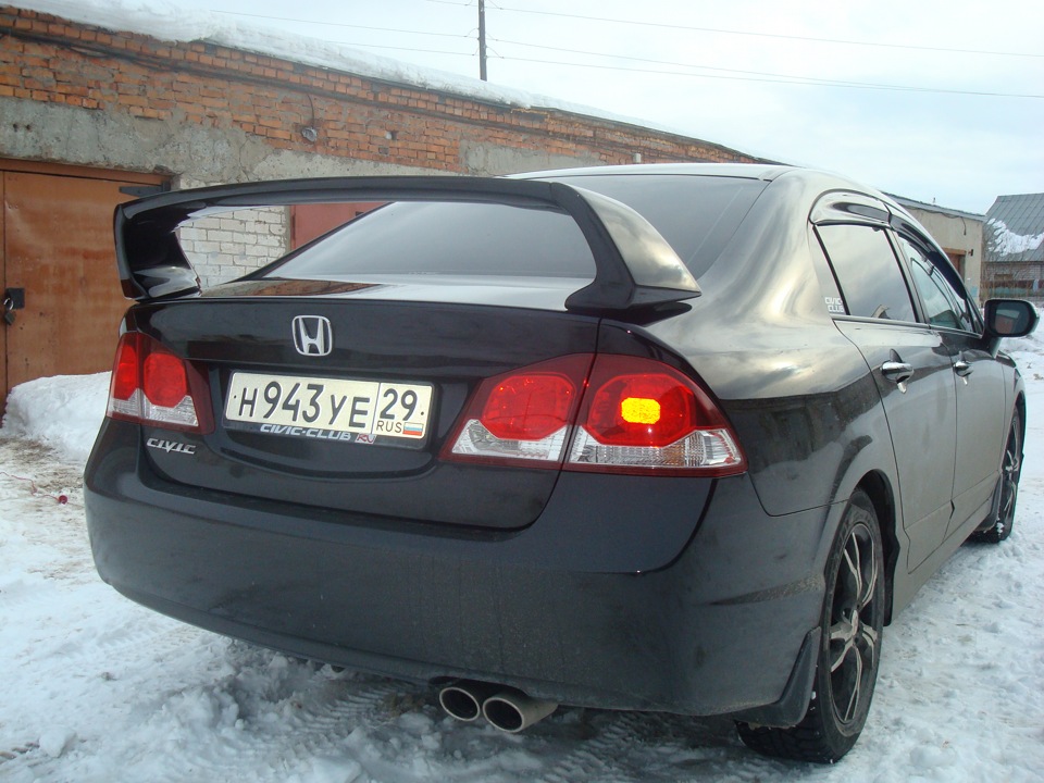 Honda Civic 4d спойлер артикул