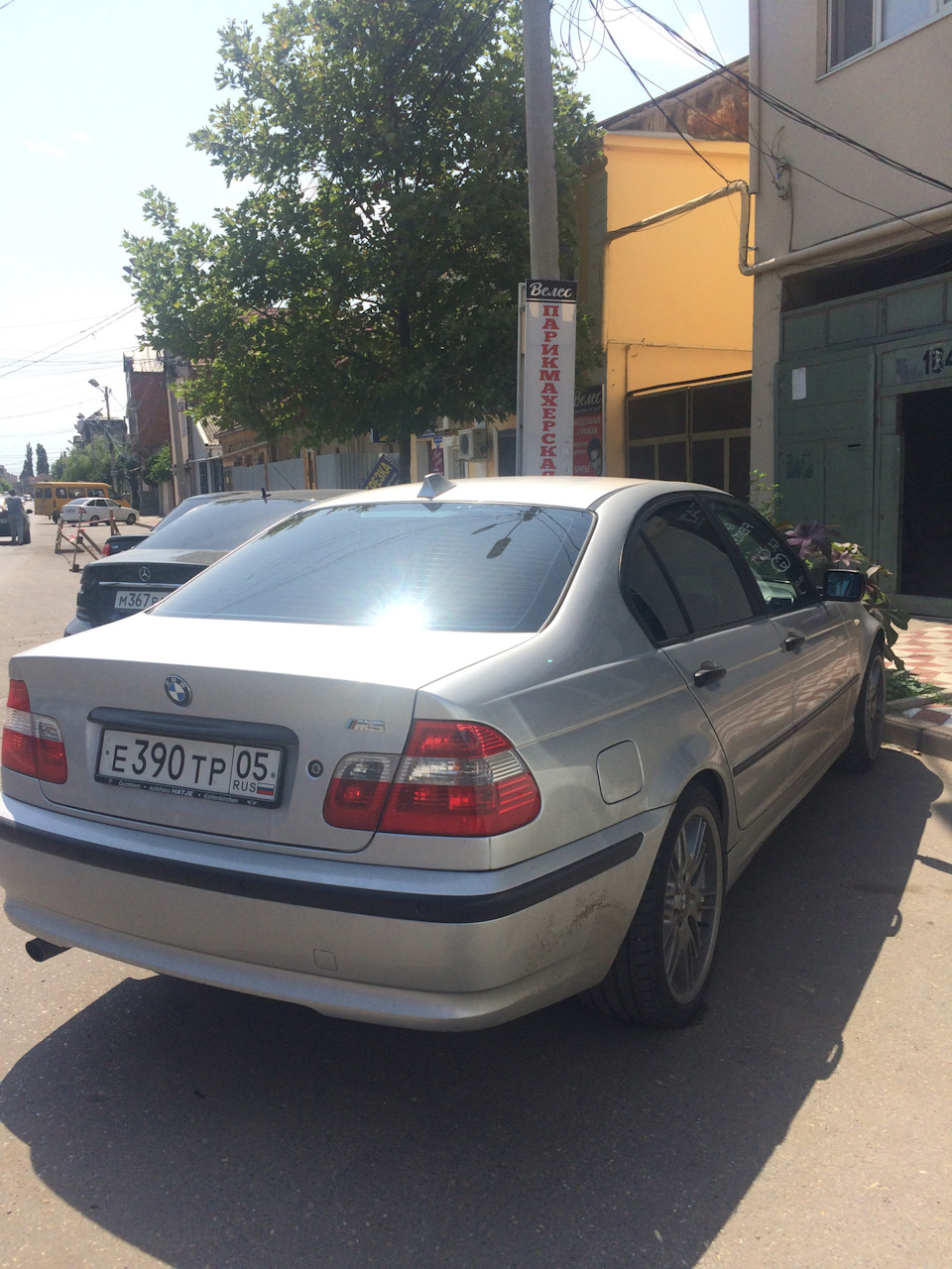 Акулий плавник на крышу — BMW 3 series (E46), 3 л, 2003 года | стайлинг |  DRIVE2