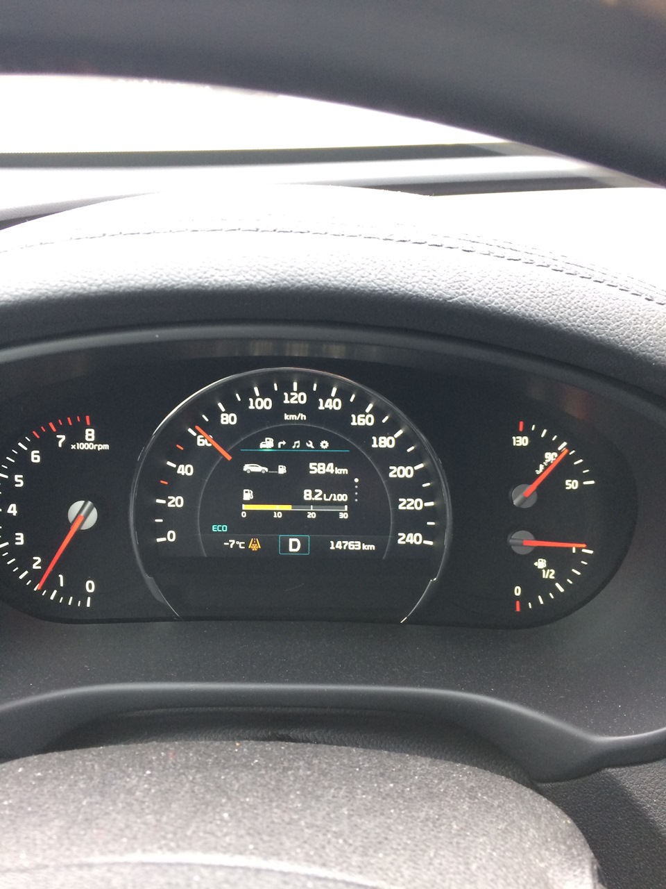 Расход — KIA Sorento (3G), 3,3 л., 2016 года | наблюдение | DRIVE2