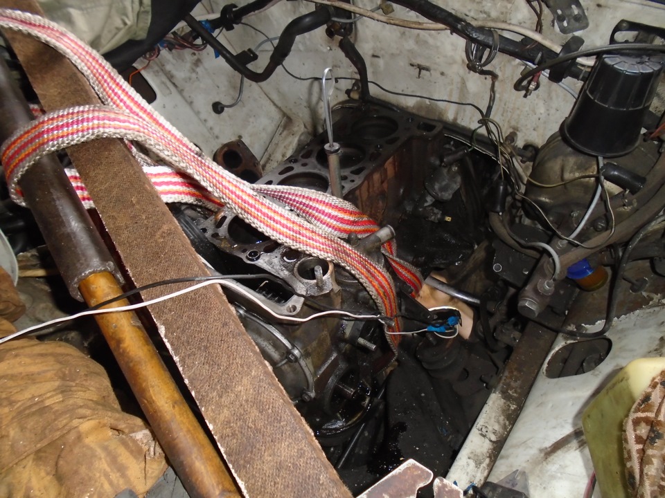 Снял блок цилиндров! ! — Lada 21065, 1,5 л, 1999 года | своими руками ...