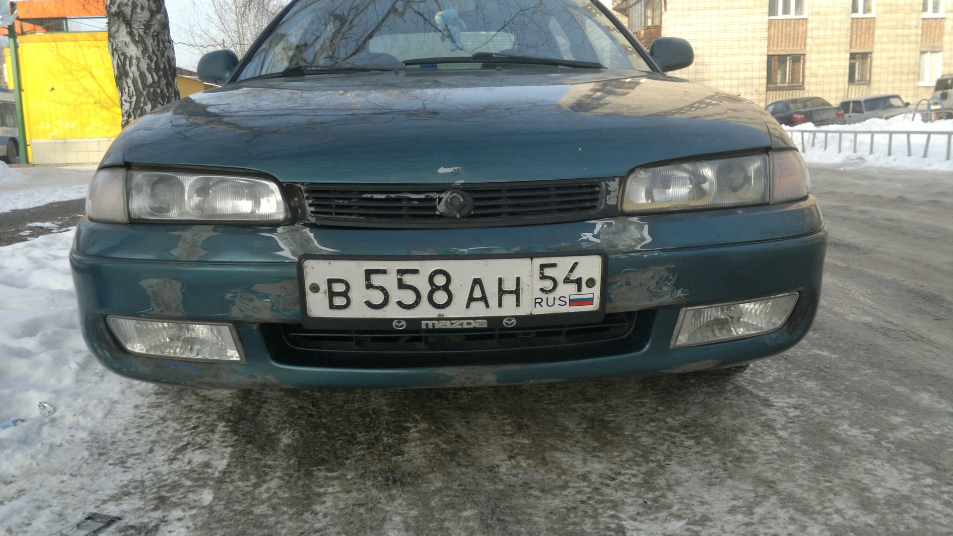 Mazda 626 IV (GE) 2.0 бензиновый 1992 | цвет морской волны на DRIVE2