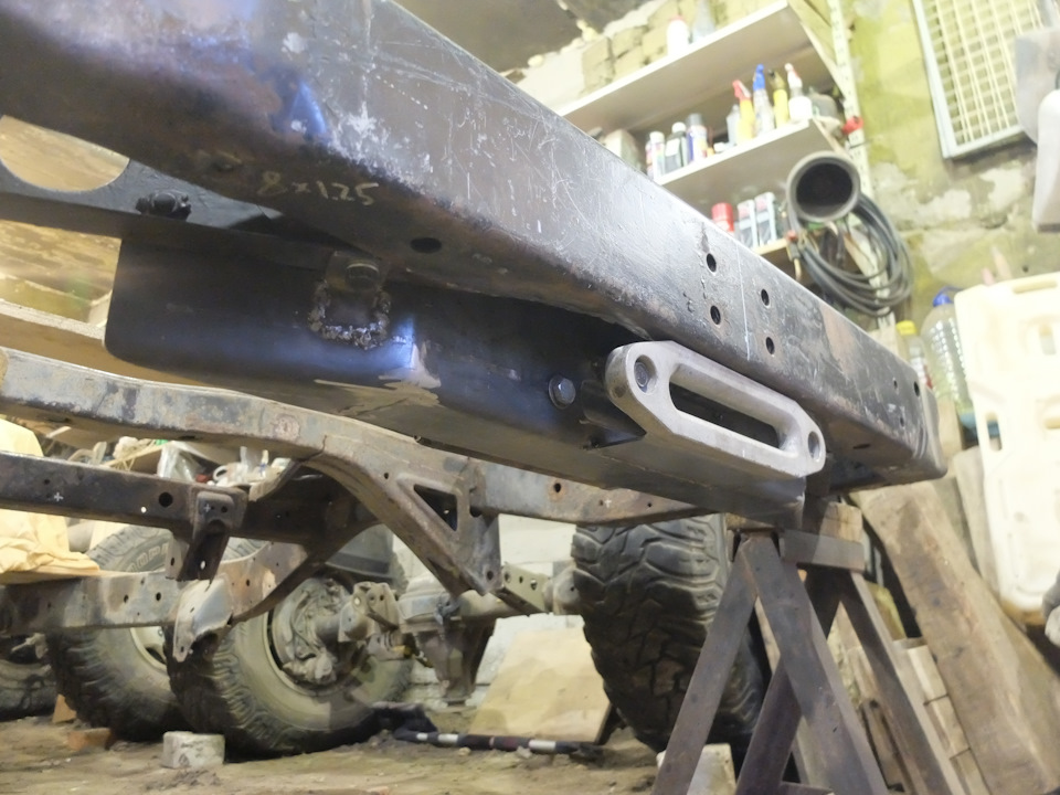 9847b89s 960 Как крепить лебедку на фаркоп