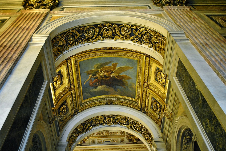 St Isaacs Cathedral inside view