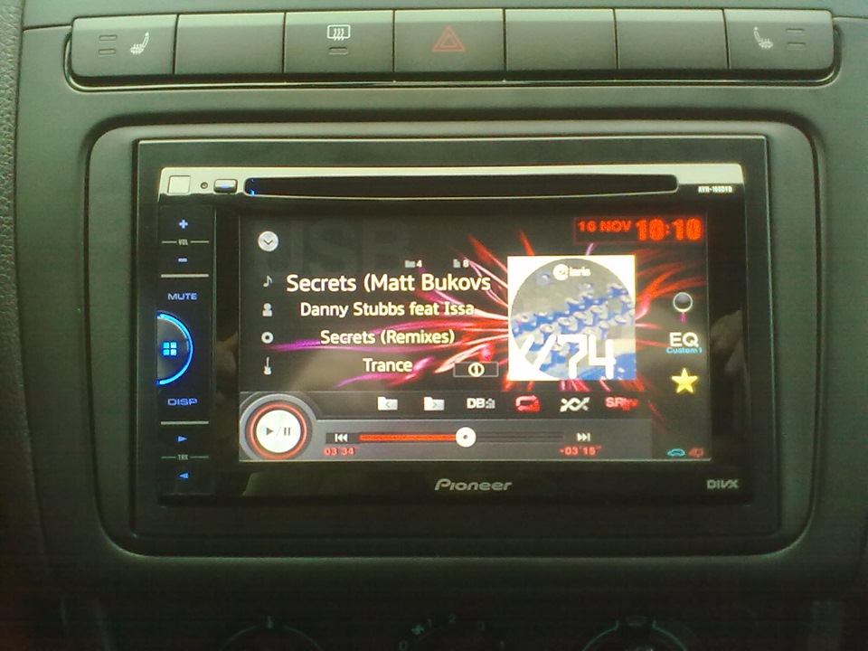 Pioneer Avh 160dvd прошивка
