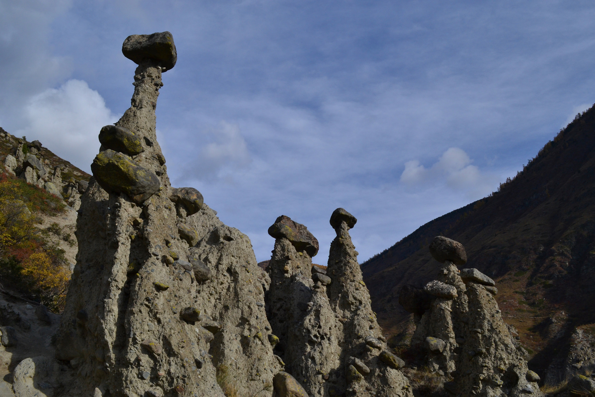 Горно Алтайск каменные грибы