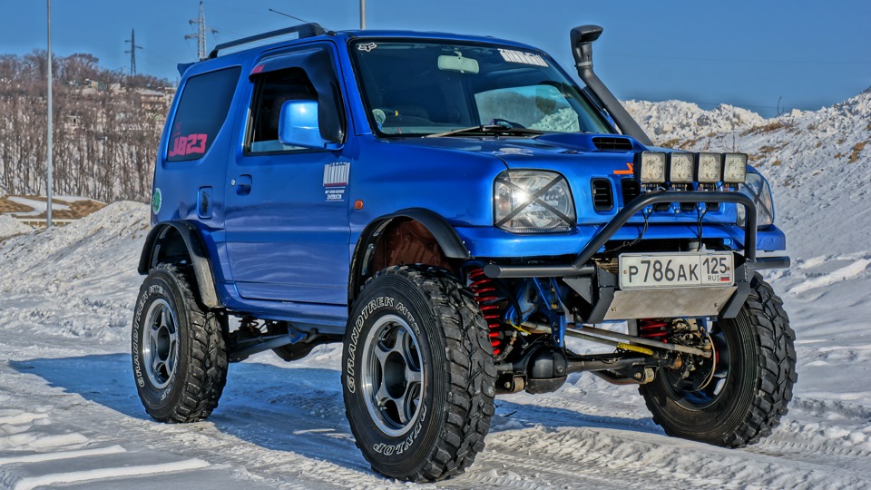 Suzuki Jimny 2013 синий