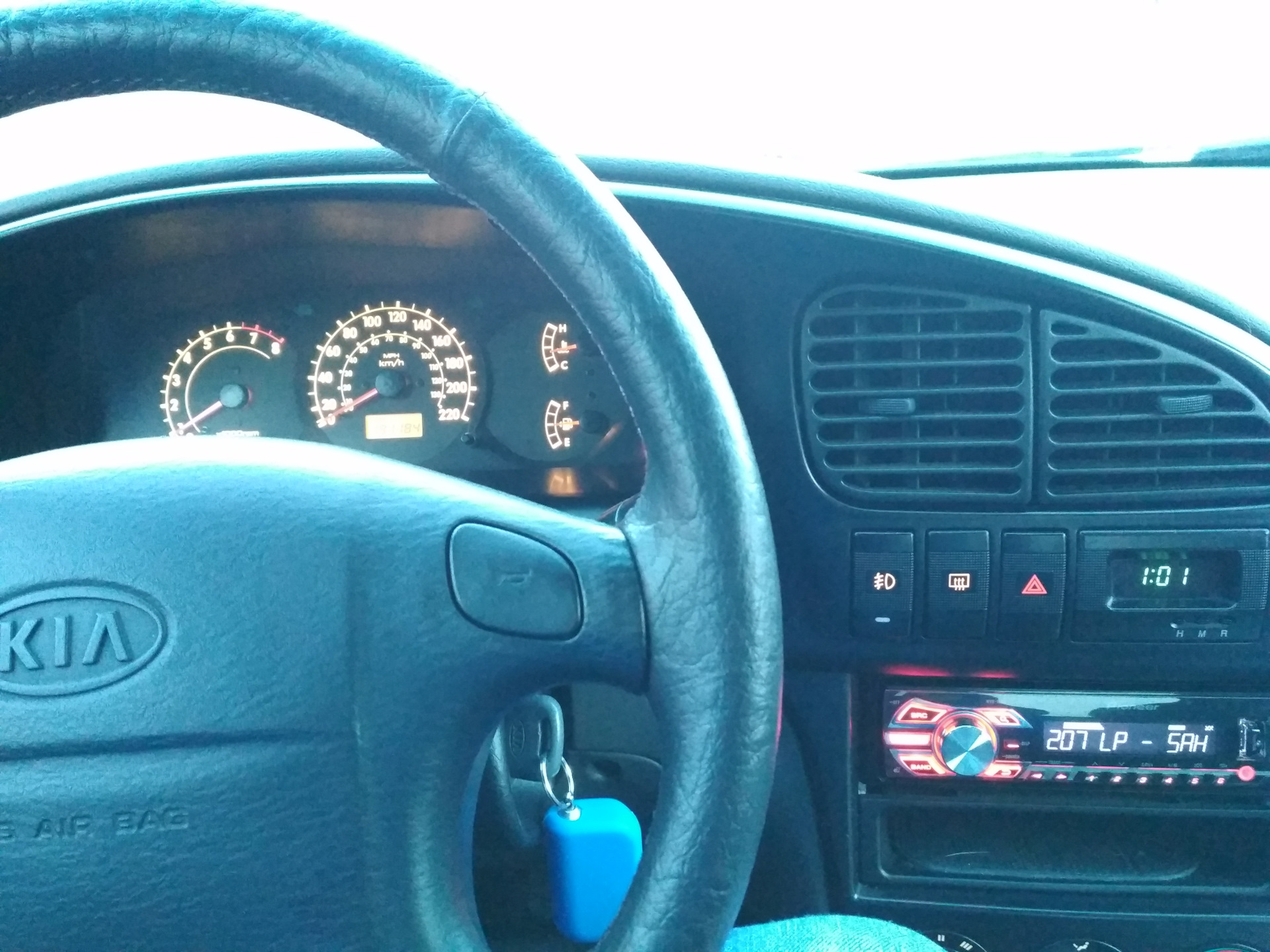 Подсветка приборной панели — KIA Spectra, 1,6 л, 2007 года ...