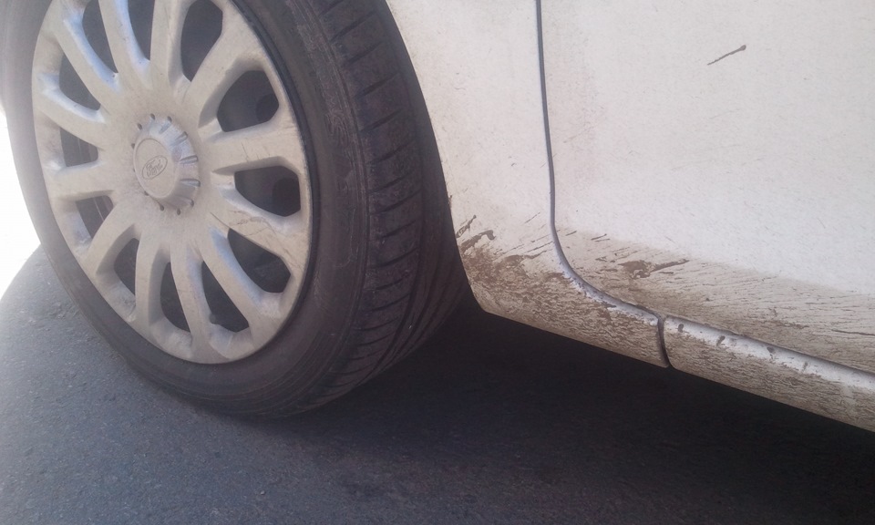 Ставить брызговики или нет? — Ford Fiesta (Mk VI), 1,5 л, 2013 года ...