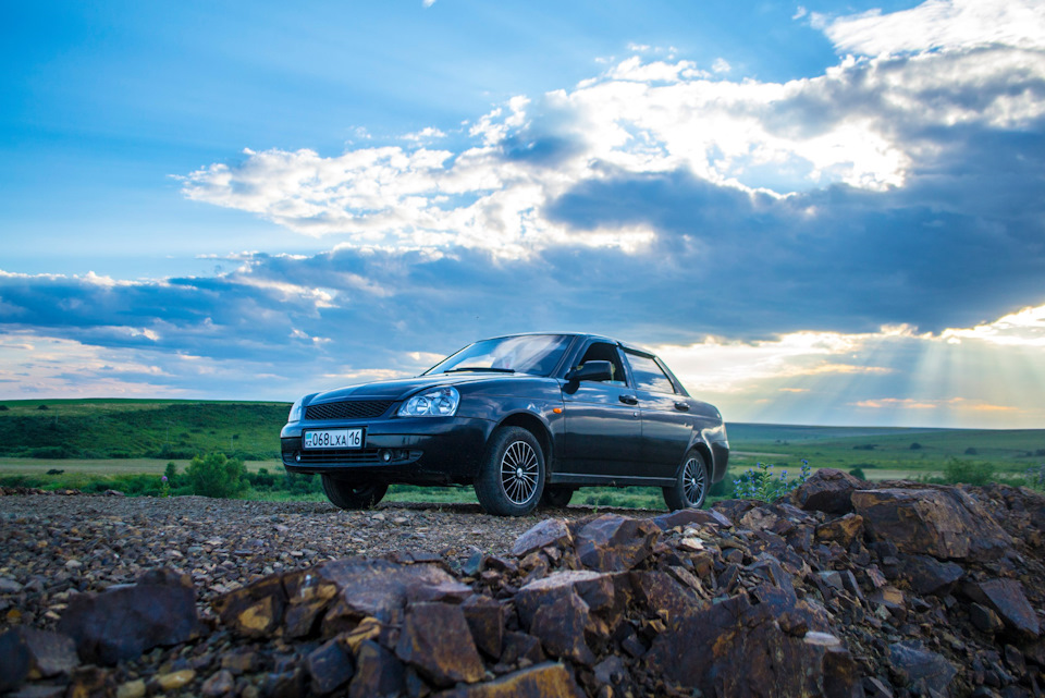 Поездка за город — Lada Приора седан, 1,6 л, 2009 года | фотография ...