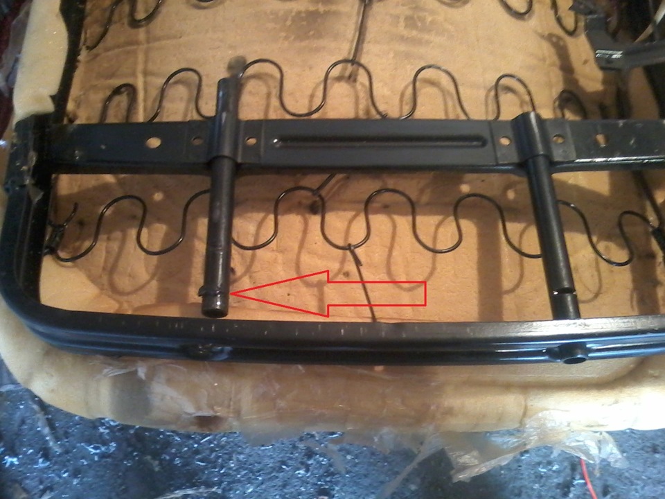 Разборка сидений или почему не вытаскивается подголовник — ЗАЗ 1102, 1 ...