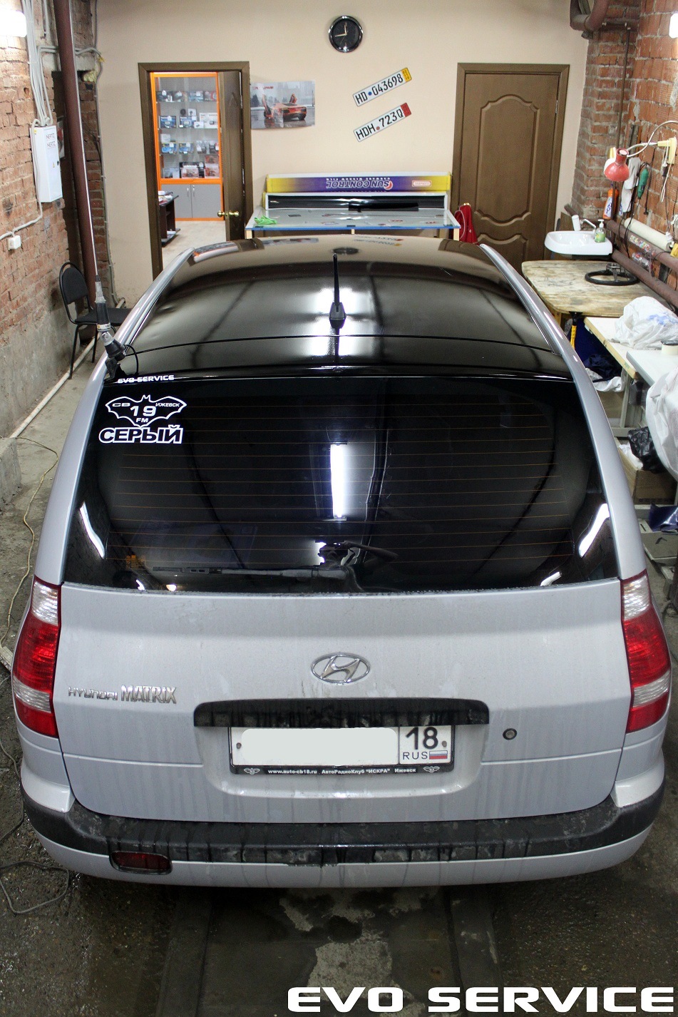 Небольшой тюнинг))) — Hyundai Matrix, 1,6 л, 2006 года | тюнинг | DRIVE2