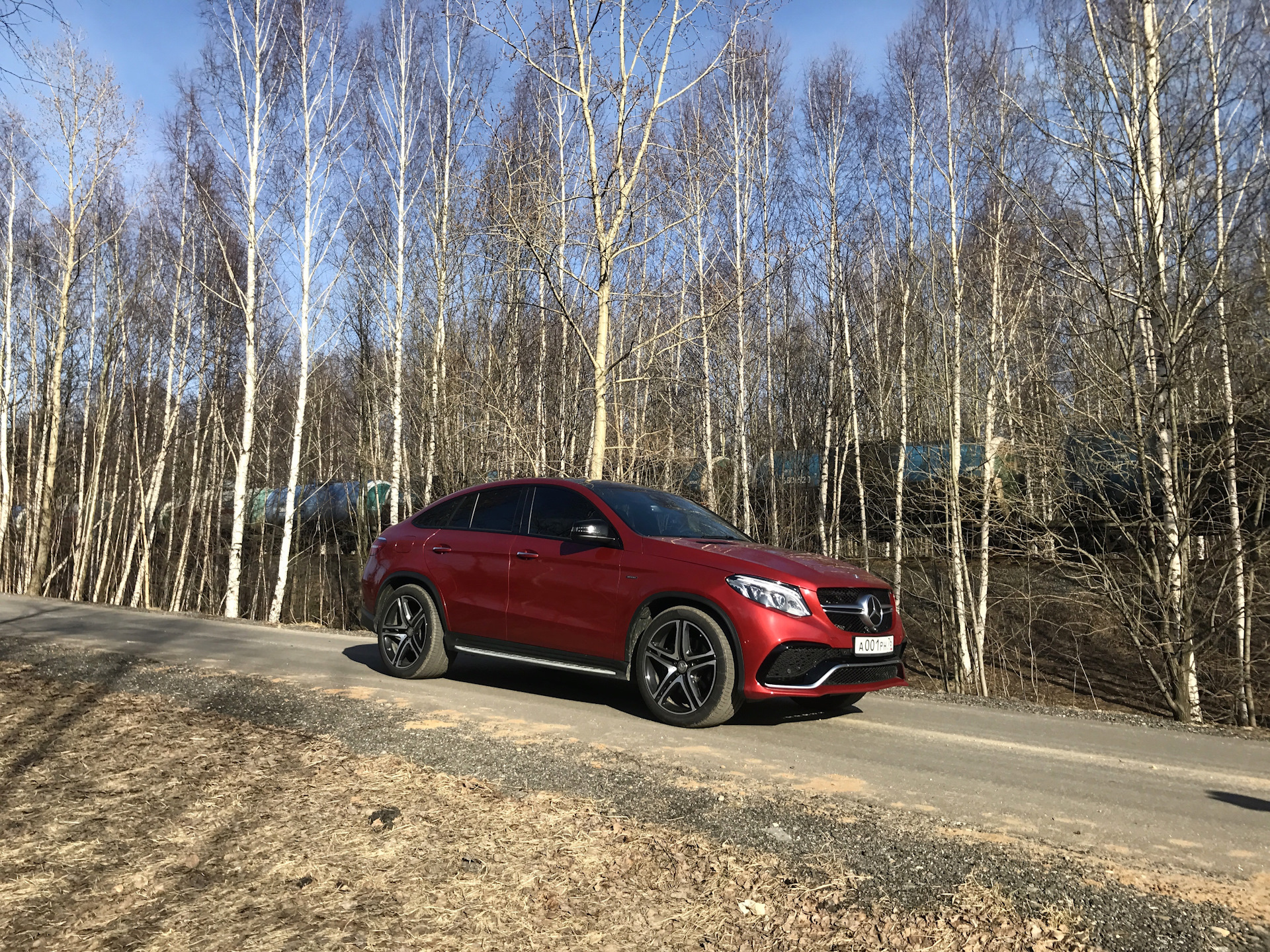 #200 Красный гиацинт металлик C292 #1 — Mercedes-Benz GLE 43 AMG Coupe ...