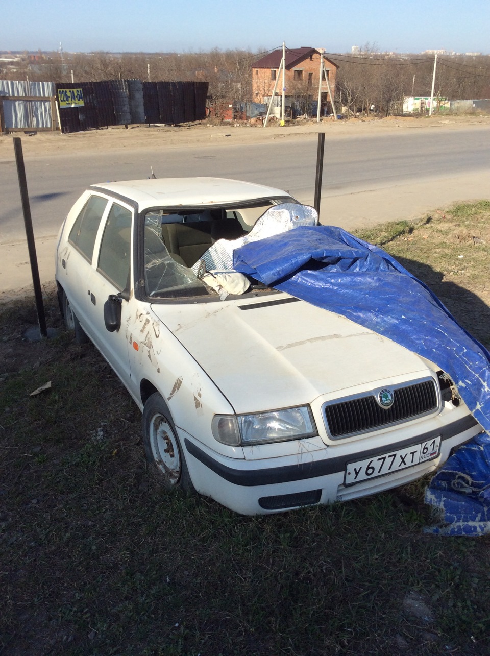 г.Ростов-на-Дону/р.Александровка — ВАЗ 2107, Skoda Felicia — Сообщество  «Брошенные Машины» на DRIVE2